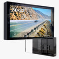 30-32 inch Waterproof Outdoor TV Enclosure Dustproof, Impact-Resistant with Anti-Theft Lock