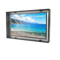 70-75 inch Waterproof Outdoor TV Enclosure Dustproof, Impact-Resistant with Anti-Theft Lock